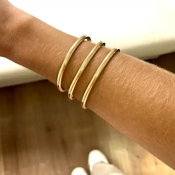 Bracelete Tubo Liso - Imagem 3