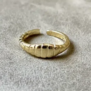 Anel Drop Dourado