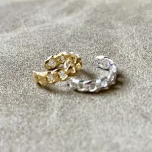 Piercing Fake Slim Prata - Imagem 3