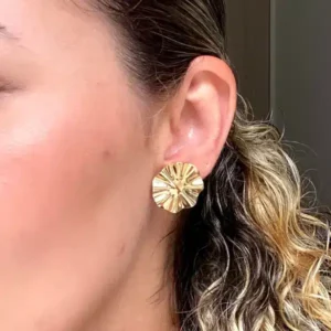 Brinco Georgia Dourado - Imagem 2