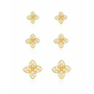 Trio de Brincos Levian